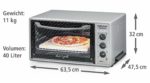 Pizzaofen Rommelsbacher BG1600 PizzAvanti im Detail-Check