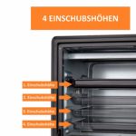 Digitaler Minibackofen mit Umluft im Detail-Check