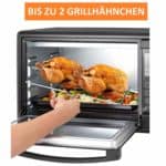 Digitaler Minibackofen mit Umluft im Detail-Check