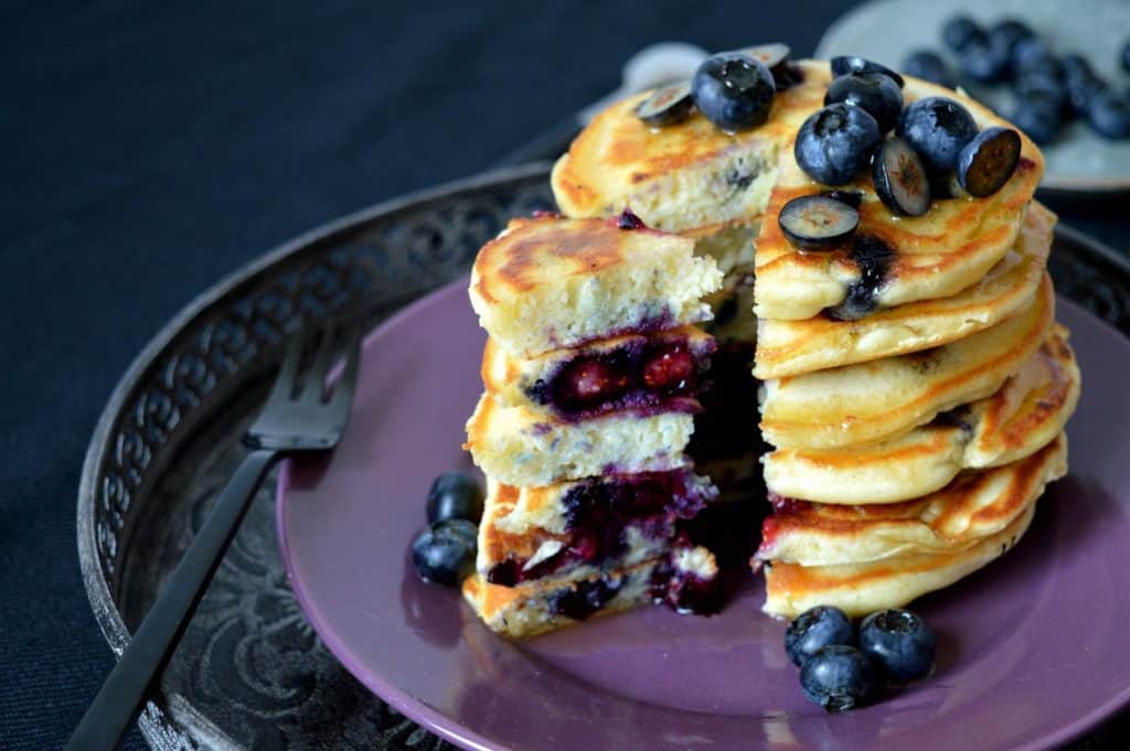 Einfache_Blaubeerpfannkuchen_backofen - Ratgeber Backöfen &amp; Küchengeräte