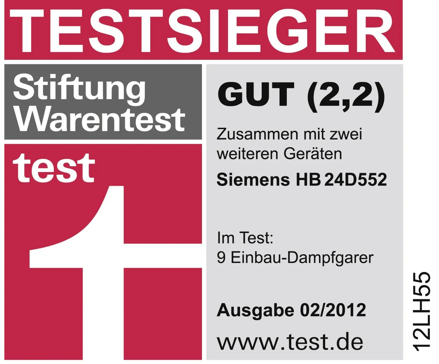 Siemens HB24D552 ⇒ Top-Kundenbewertung!