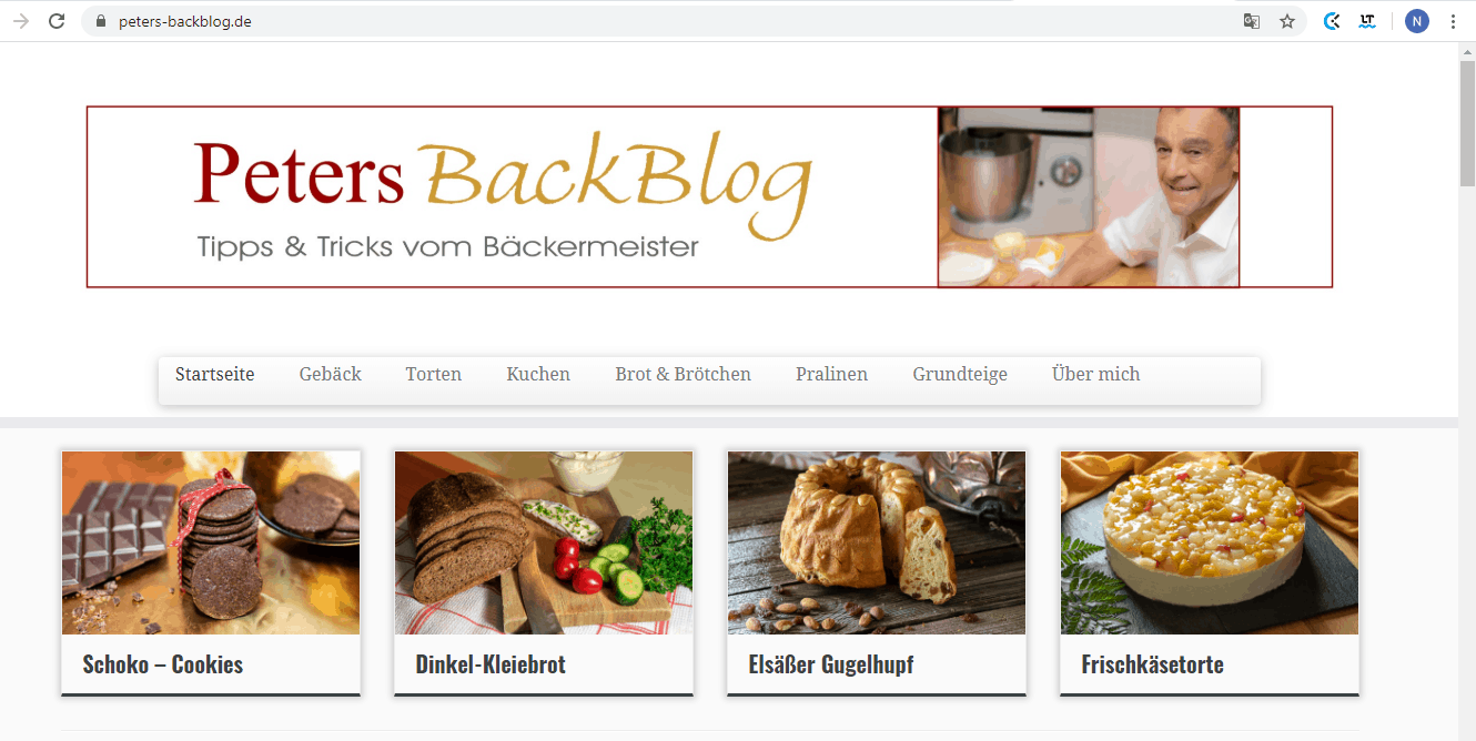 Top Back Blogs: „Backen macht glücklich!“ - Interview mit Peter Lohrer von peters-backblog.de